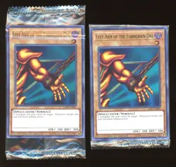 2018 YU-GI-OH! LEFT ARM OF THE FORBIDDEN ONE LART-EN005 LOT OF 9 SEALED PROMOS - Image 2