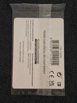 Pokemon TCG Special Delivery Bidoof SWSH177 Black Star Promo Card Sealed - Image 2