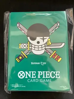 One Piece Card Limited Edition Sleeve Premium Matte Vol 2 Zoro 70 Count - Image 1
