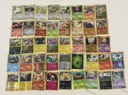 Lot Of 42 Holo Pokemon Cards - Image 1