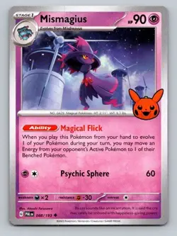 2023 Pokemon Card Trick or Trade Mismagius 88/193 - Image 1