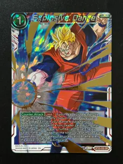 Dragon Ball Super CCG Explosive Dance BT23-033 SR Foil Bandai Anime Card -L32 - Image 1