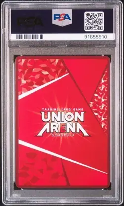 Bandai BLEACH Trading Card Union Arena Renji Asanai Parallel SR PSA10 Rare - Image 2