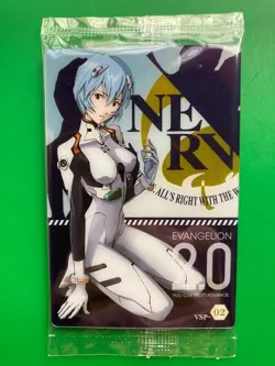 AYANAMI REI Evangelion Wafer Card Rare TCG Japanese Anime BANDAI 2010 Japan A - Image 1