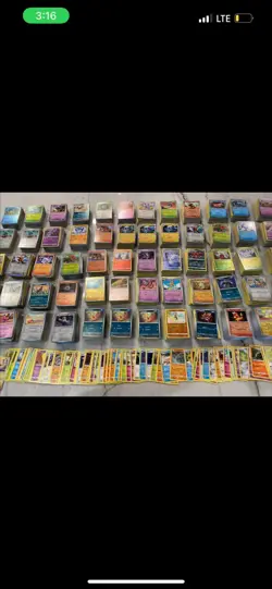 Pokemon Card Bulk lot 100 Cards - Common, Uncommon, Rare - Image 1