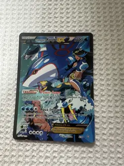 Pokemon Team Aquas Kyogre EX Holo Card 6/34 Double Crisis - Image 1