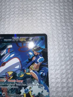 Pokemon Team Aquas Kyogre EX Holo Card 6/34 Double Crisis - Image 4