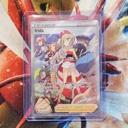 Irida - GG63/GG70 - Full Art Trainer - Pokemon Card - Lot #614 - Image 1