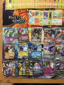 Vintage Pokemon Card Lot Holo Etc MP-Damaged Charizard Espeon Fire 285+ - Image 3