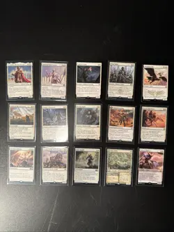 Lot of 15 Rare White Magic the Gathering MTG Cards NM Various Sets - Image 1