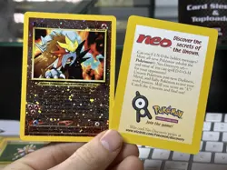 Entei 34 Black Star Promo 2001 Nintendo Holo Vintage Pokemon Card Lot WOTC - Image 1