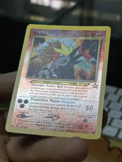 Entei 34 Black Star Promo 2001 Nintendo Holo Vintage Pokemon Card Lot WOTC - Image 4