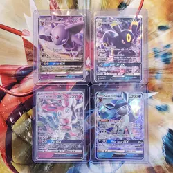 Espeon GX + Umbreon GX + Glaceon GX + Sylveon GX - Pokemon Cards - Lot #613 - Image 1