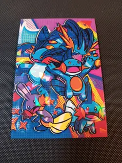 Pokemon Mudkip Swampert Cracked Ice Holo Team Rocket Card Database Set Peru - Image 1