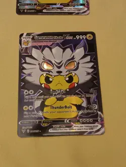 6Pikachu Pokemon Card Holo GX VSTAR VMAX GX EX Cosplay Art - Image 5