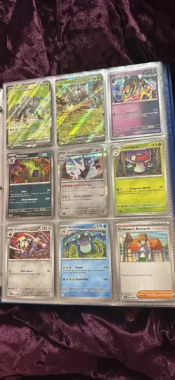 90 pokemon card collection in binder - Image 1
