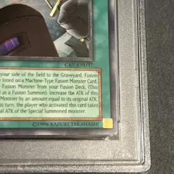 Yu-Gi-Oh! Power Bond 1st Ed. CRV-EN037 Ultimate Rare NM MINT Cybernetic Card - Image 5