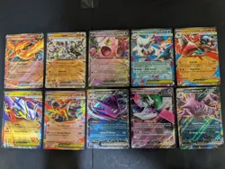 10 Pokemon Card Lot All Mega/EX/ Nm S&V era - Image 1