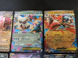 10 Pokemon Card Lot All Mega/EX/ Nm S&V era - Image 2