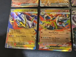 10 Pokemon Card Lot All Mega/EX/ Nm S&V era - Image 5