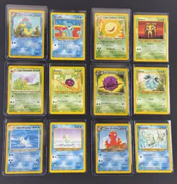 Neo Destiny Unlimited Light & Dark Evo Regular WoTC Pokemon TCG *12-Card LOT 👀 - Image 1