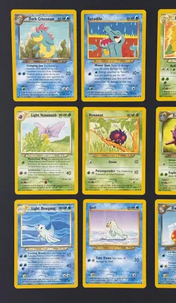 Neo Destiny Unlimited Light & Dark Evo Regular WoTC Pokemon TCG *12-Card LOT 👀 - Image 3