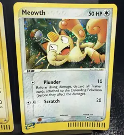 2003 RAW 2 Card lot PIKACHU 12 MEOWTH 13 HOLO Rare POKEMON Promos - Image 3