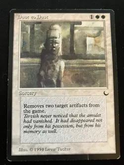 MTG Dust To Dust {The Dark} - LP/MP - Image 1