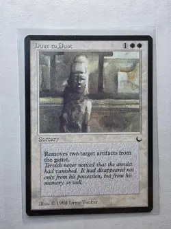 MTG Magic The Gathering Dust To Dust The Dark - Image 1