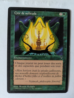 French City of Solitude Visions MTG Exc Free shipping with tracking - Image 1