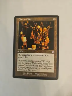 Mtg Time Spiral Claws Of Gix (Never Played) - Image 1