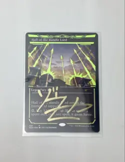 Neon Ink Foil Full Art Hall Of The Bandit Lord English Version Artist Proof - Image 1