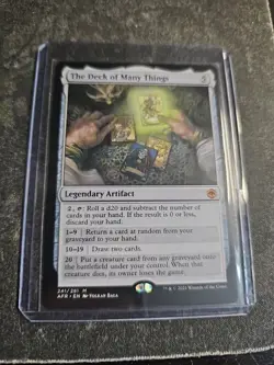 MTG The Deck of Many Things Adventures in the Forgotten Realms 241/. - Image 1