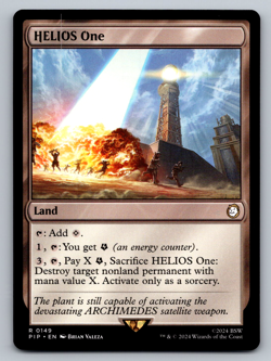 HELIOS One R 0149 - MTG Universes Beyond: Fallout (PIP) - Image 1