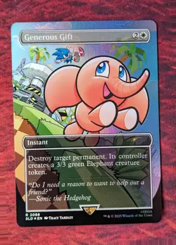 Generous Gift 2088 (Rainbow FOIL) 2088 | NM FOIL | Secret Lair Drop SLD MTG - Image 1