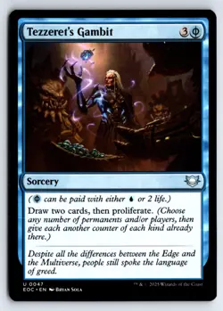 Tezzeret's Gambit -Commander: Edge of Eternities - Image 1