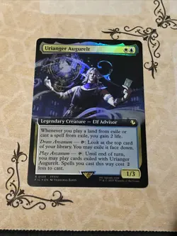 MTG Urianger Augurelt Extended Art Foil Final Fantasy Magic NM - Image 1