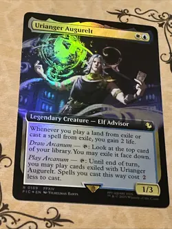 MTG Urianger Augurelt Extended Art Foil Final Fantasy Magic NM - Image 2
