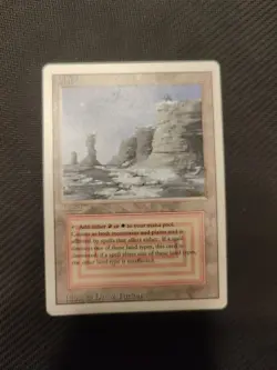 MTG Magic The Gathering MP Revised PLATEAU - Image 1