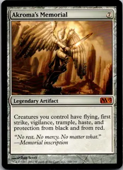 2020 Magic the Gathering U Akroma's Memorial Masters/Rare #FUT-159 - Image 1