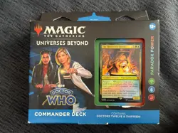 Magic the Gathering MTG Universes Beyond: Doctor Who - Paradox Power Deck 195166228815 - Image 1
