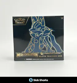 POKEMON CENTER TCG MEGA EVOLUTIONS SEALED ELITE TRAINER BOX ETB - Image 1