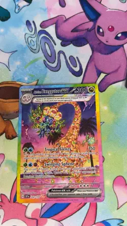 Pokemon TCG Alolan Exeggutor EX Special Illustration Rare 242/191 - Image 1