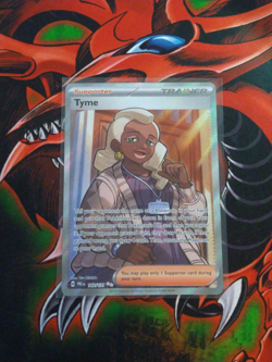 Tyme - 143/131 - Full Art Ultra Rare - Prismatic Evolutions Pokemon TCG NM - Image 1
