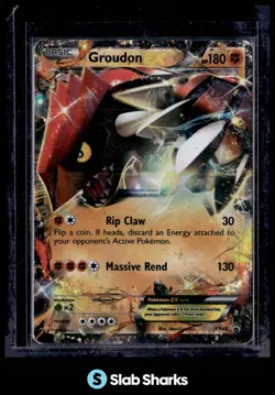 2013 POKEMON XY PROMOS #XY42 GROUDON - Image 1