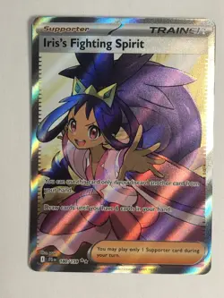Pokemon TCG Journey Together Iris's Fighting Spirit 180/159 NM - Image 1