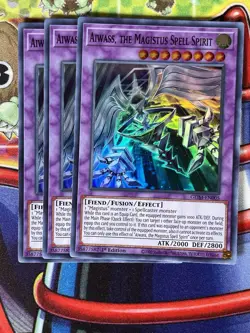 Yugioh Aiwass, The Magistus Spell Spirit GEIM-EN005 Playset - Image 1