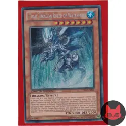 Yugioh Tidal, Dragon Ruler of Waterfalls CT10-EN001 Secret Rare NM - Image 1