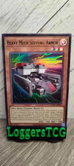 Yu-Gi-Oh! Heavy Mech Support Armor / LCKC-EN023 1st Edition NM - Image 1
