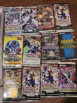 Yugioh sealed lot, psa grade and binder collection - Image 4